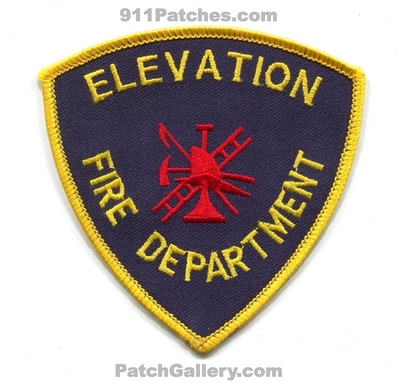 Elevation Fire Department Patch (North Carolina)
Scan By: PatchGallery.com
Keywords: dept.