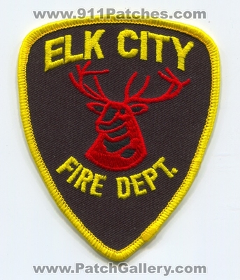 Elk City Fire Department Patch (Oklahoma)
Scan By: PatchGallery.com
Keywords: dept.