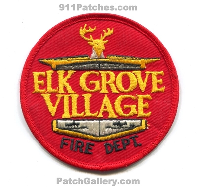 Elk Grove Village Fire Department Patch (Illinois)
Scan By: PatchGallery.com
Keywords: dept.