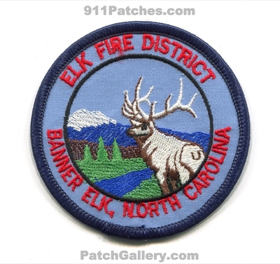 Elk Fire District Banner Elk Patch (North Carolina)
Scan By: PatchGallery.com
Keywords: dist. department dept.