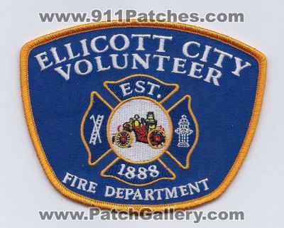 Ellicott City Volunteer Fire Department (Maryland)
Thanks to Paul Howard for this scan.
Keywords: dept.