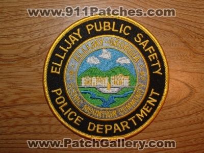 Ellijay Police Department (Georgia)
Picture By: PatchGallery.com
Keywords: dept. public safety dps