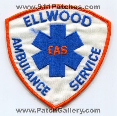 Ellwood Ambulance Service Patch (Pennsylvania)
Scan By: PatchGallery.com
Keywords: eas ems