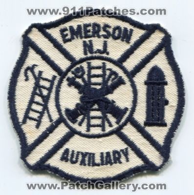 Emerson Fire Department Auxiliary (New Jersey)
Scan By: PatchGallery.com
Keywords: dept. n.j.
