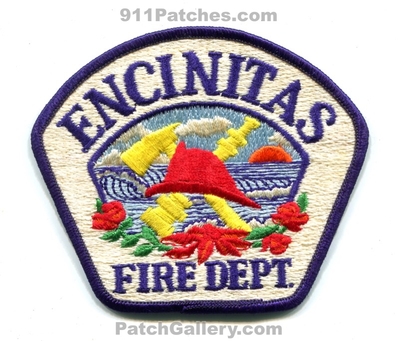 Encinitas Fire Department Patch (California)
Scan By: PatchGallery.com
Keywords: dept.