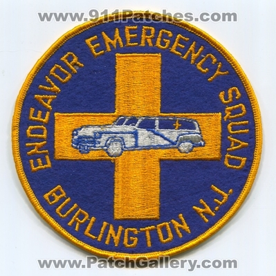 Endeavor Emergency Squad Burlington Patch (New Jersey)
Scan By: PatchGallery.com
Keywords: ems ambulance n.j.