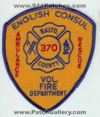 English Consul Volunteer Fire Department (Maryland)
Thanks to Mark C Barilovich for this scan.
Keywords: ambulance rescue vol. balto. baltimore county