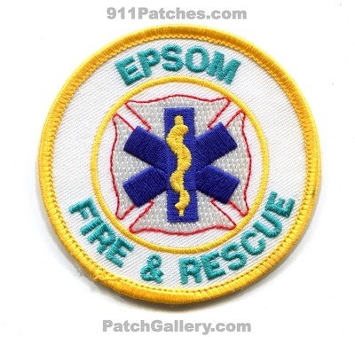 Epsom Fire Rescue Department EMS Patch (North Carolina)
Scan By: PatchGallery.com
Keywords: & and dept.