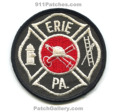 Erie Fire Department Patch (Pennsylvania)
Scan By: PatchGallery.com
Keywords: dept.