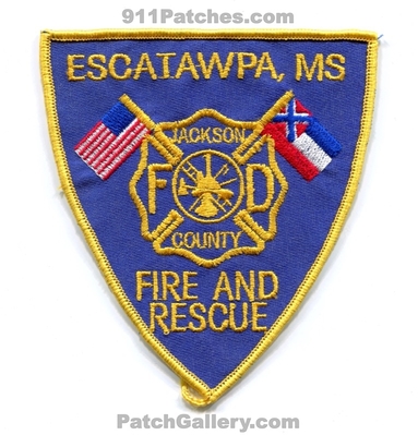 Escatawpa Fire and Rescue Department Jackson County Patch (Mississippi)
Scan By: PatchGallery.com
Keywords: dept. co.