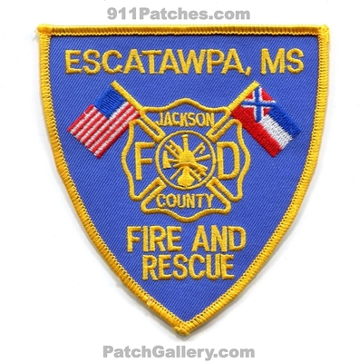 Escatawpa Fire and Rescue Department Jackson County Patch (Mississippi)
Scan By: PatchGallery.com
Keywords: dept. co.