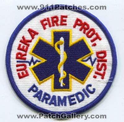 Eureka Fire Protection District Paramedic (Missouri)
Scan By: PatchGallery.com
Keywords: prot. dist. department dept. ems