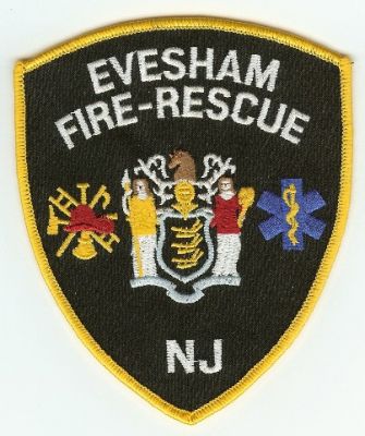 Evesham Fire Rescue
Thanks to PaulsFirePatches.com for this scan.
Keywords: new jersey