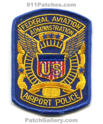 Federal Aviation Administration FAA Airport Police Department Patch (Washington DC)
Scan By: PatchGallery.com
Keywords: dept. us