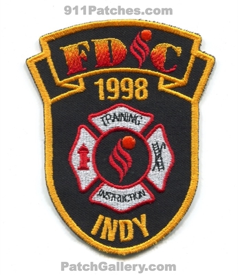 Fire Department Instructors Conference FDIC 1998 Indy Patch (Indiana)
Scan By: PatchGallery.com
Keywords: f.d.i.c. dept. training instruction indianapolis