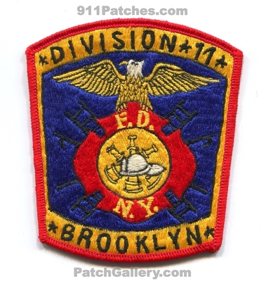 New York City Fire Department FDNY Division 11 Patch (New York)
Scan By: PatchGallery.com
Keywords: of dept. f.d.n.y. company co. station brooklyn