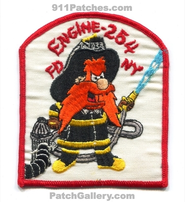 New York City Fire Department FDNY Engine 254 Patch (New York)
Scan By: PatchGallery.com
Keywords: of dept. f.d.n.y. company co. station