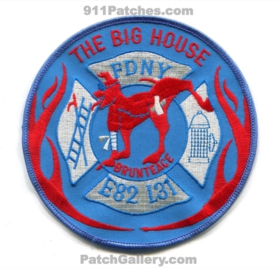 New York City Fire Department FDNY Engine 82 Ladder 31 Patch (New York)
Scan By: PatchGallery.com
Keywords: of dept. f.d.n.y. company co. station e82 l31 the big house brunteace