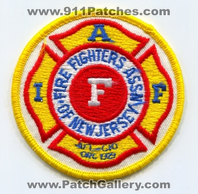 Firefighters Association of New Jersey IAFF Patch (New Jersey)
Scan By: PatchGallery.com
Keywords: assn. i.a.f.f. international intl. assoc. fire fighters afl-cio clc