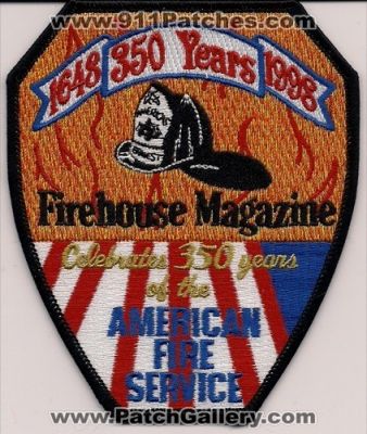 Firehouse Magazine 1998 350 Years
Thanks to Brad Williams for this scan.
