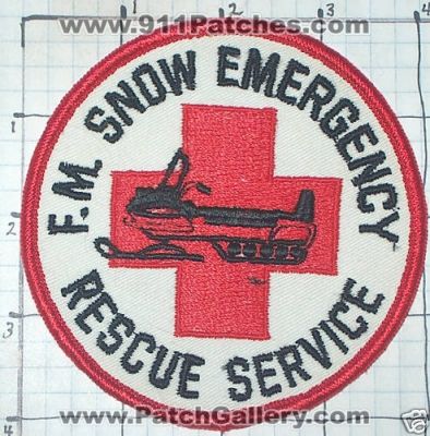 FM Snow Emergency Rescue Service (Minnesota)
Thanks to swmpside for this picture.
Keywords: f.m.