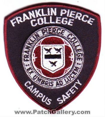 Franklin Pierce College Campus Safety (New Hampshire)
Thanks to Dave Slade for this scan.
Keywords: fire