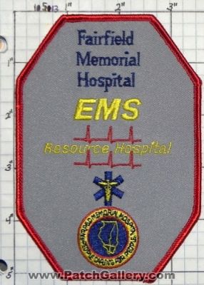 Fairfield Memorial Hospital EMS (Illinois)
Thanks to swmpside for this picture.
Keywords: resource emergency medical services