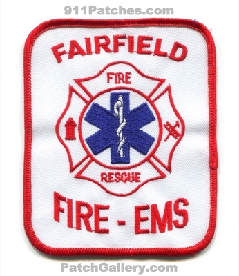 Fairfield Fire Rescue EMS Department Patch (Pennsylvania)
Scan By: PatchGallery.com
Keywords: dept.