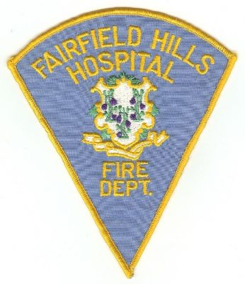 Fairfield Hills Hospital Fire Dept
Thanks to PaulsFirePatches.com for this scan.
Keywords: connecticut department