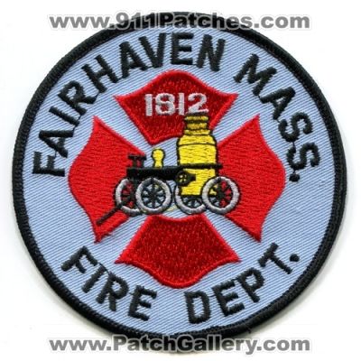 Fairhaven Fire Department (Massachusetts)
Scan By: PatchGallery.com

Keywords: dept. mass.