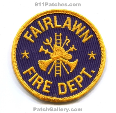 Fairlawn Fire Department Patch (Ohio)
Scan By: PatchGallery.com
Keywords: dept.
