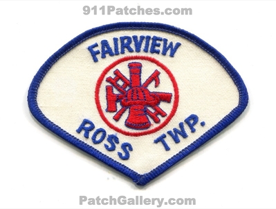 Fairview Fire Department Ross Township Patch (Pennsylvania)
Scan By: PatchGallery.com
Keywords: dept. twp.
