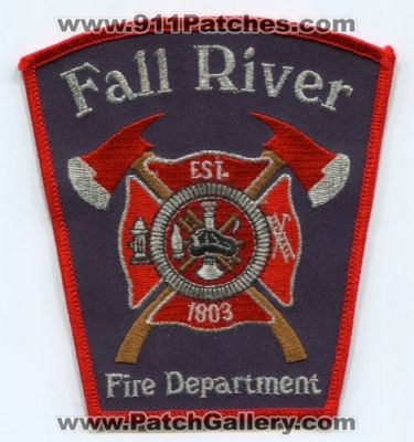 Fall River Fire Department (Massachusetts)
Scan By: PatchGallery.com
Keywords: dept.