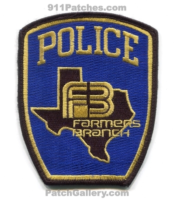 Farmers Branch Police Department Patch (Texas)
Scan By: PatchGallery.com
Keywords: dept.