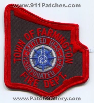 Farmington Fire Department (Connecticut)
Scan By: PatchGallery.com
Keywords: town of dept.