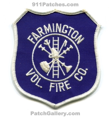 Farmington Volunteer Fire Company Patch (Delaware)
Scan By: PatchGallery.com
Keywords: vol. co. department dept.