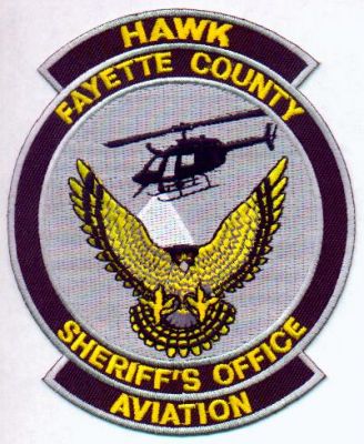 Fayette County Sheriff's Office Hawk Aviation
Thanks to EmblemAndPatchSales.com for this scan.
Keywords: georgia sheriffs helicopter