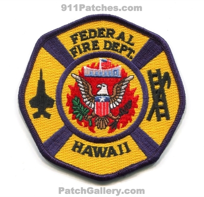 Federal Fire Department Patch (Hawaii)
Scan By: PatchGallery.com
Keywords: dept.