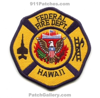 Federal Fire Department Patch (Hawaii)
Scan By: PatchGallery.com
Keywords: dept.