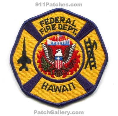 Federal Fire Department Patch (Hawaii)
Scan By: PatchGallery.com
Keywords: dept.