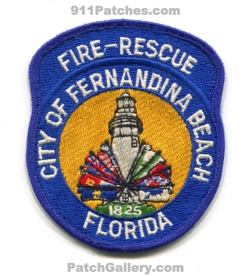 Fernandina Beach Fire Rescue Department Patch (Florida)
Scan By: PatchGallery.com
Keywords: city of dept. 1825