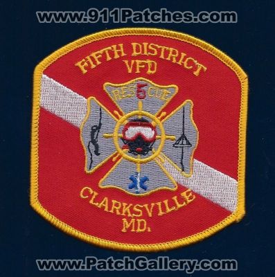 Fifth District Volunteer Fire Department Rescue 5 `(Maryland)
Thanks to Paul Howard for this scan.
Keywords: 5th vfd dept. clarksville