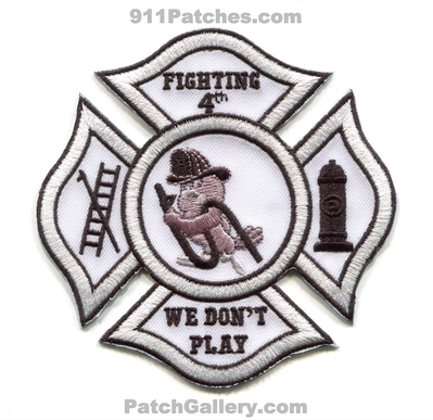 Fighting 4th Fire Department We Dont Play Patch (UNKNOWN STATE)
Scan By: PatchGallery.com
Keywords: dept.