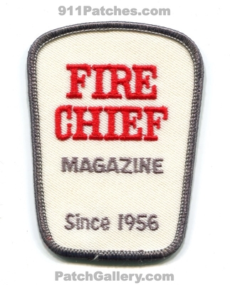 Fire Chief Magazine Patch (Illinois)
Scan By: PatchGallery.com
Keywords: since 1956