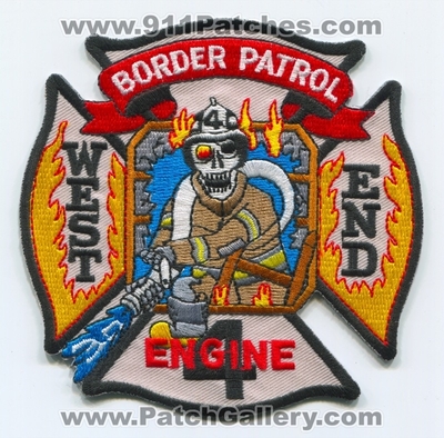 Valley Stream Fire Department Engine 4 Patch (New York)
Scan By: PatchGallery.com
Keywords: dept. fd company co. station west end border patrol
