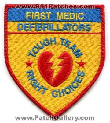First Medic Defibrillators Physio Control EMS (Washington)
Scan By: PatchGallery.com
Keywords: emergency medical services ambulance tough team right choices