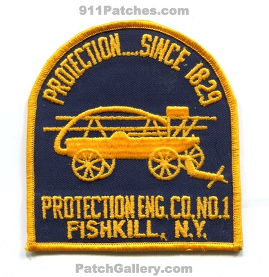 Fishkill Fire Department Protection Engine Company Number 1 Patch (New York)
Scan By: PatchGallery.com
Keywords: dept. co. no. #1 protection...since 1829