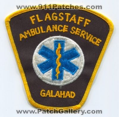 Flagstaff Ambulance Service Galahad (Arizona)
Scan By: PatchGallery.com
Keywords: Ems