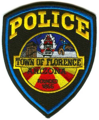 Florence Police (Arizona)
Scan By: PatchGallery.com
Keywords: town of