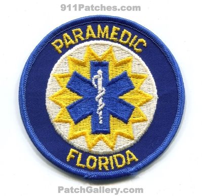 Florida State Paramedic EMS Patch (Florida)
Scan By: PatchGallery.com
Keywords: certified licensed registered emergency medical services ambulance